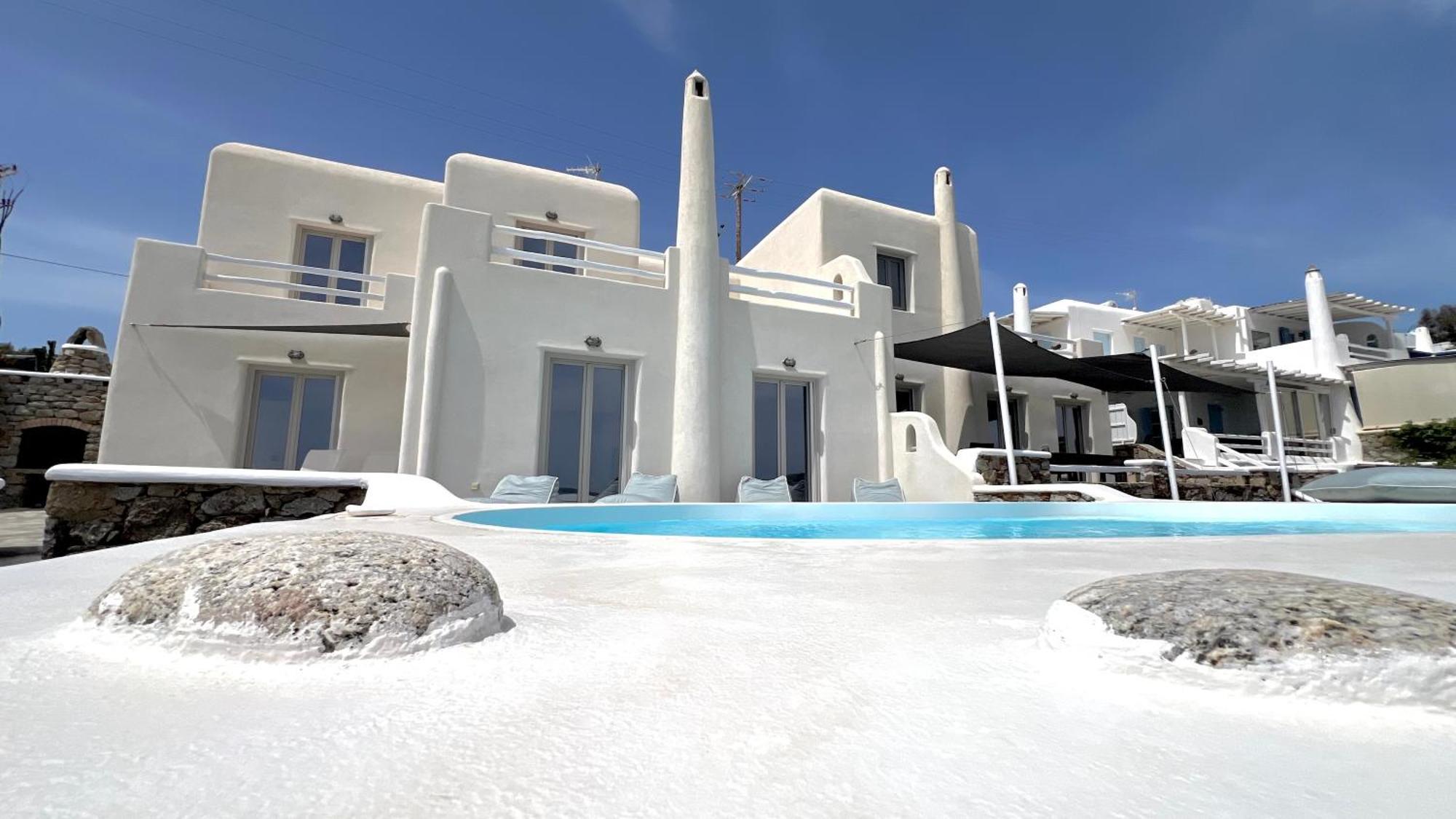 Psarou Summer Villas Exteriör bild